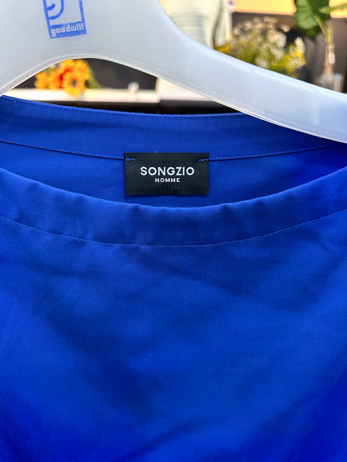 송지오  옴므 블루 반팔 songzio 상품이미지8