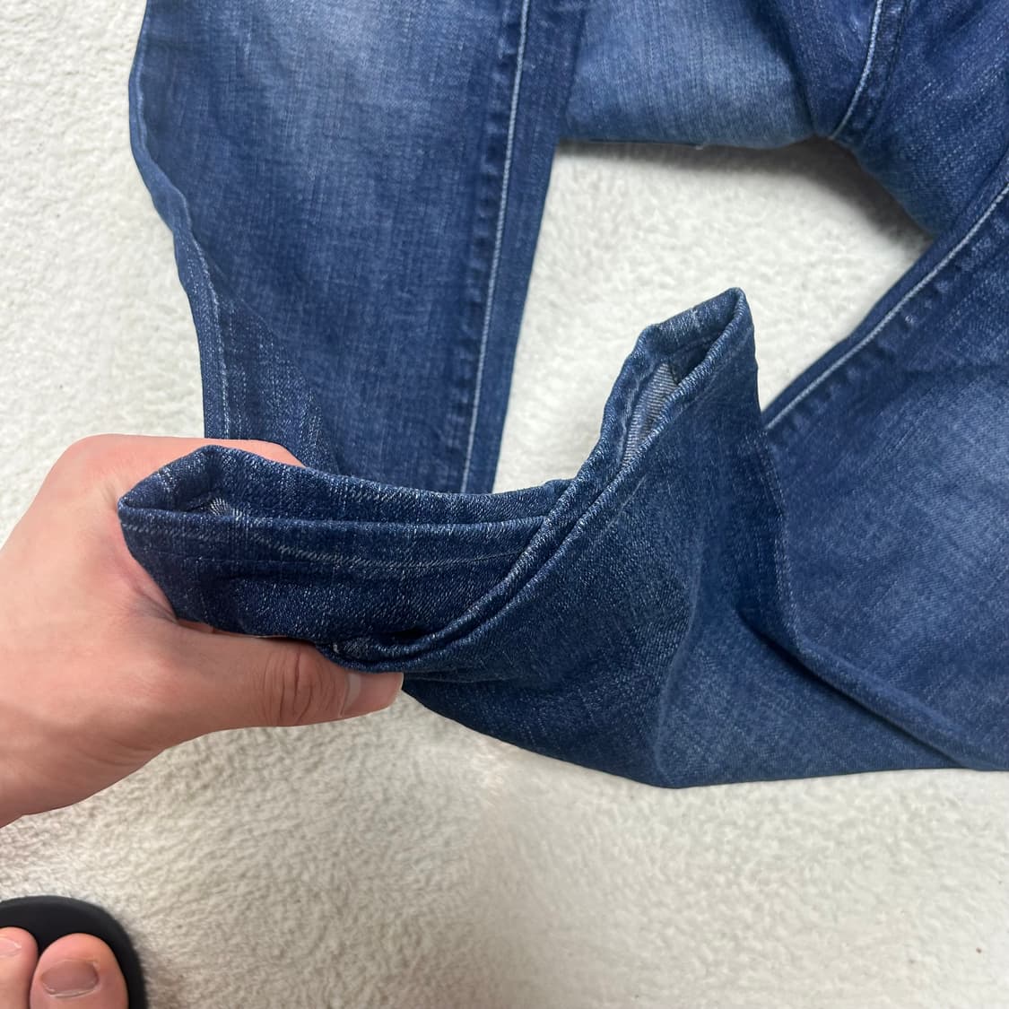 maison margiela 17 mid-blue denim pants 상품이미지4