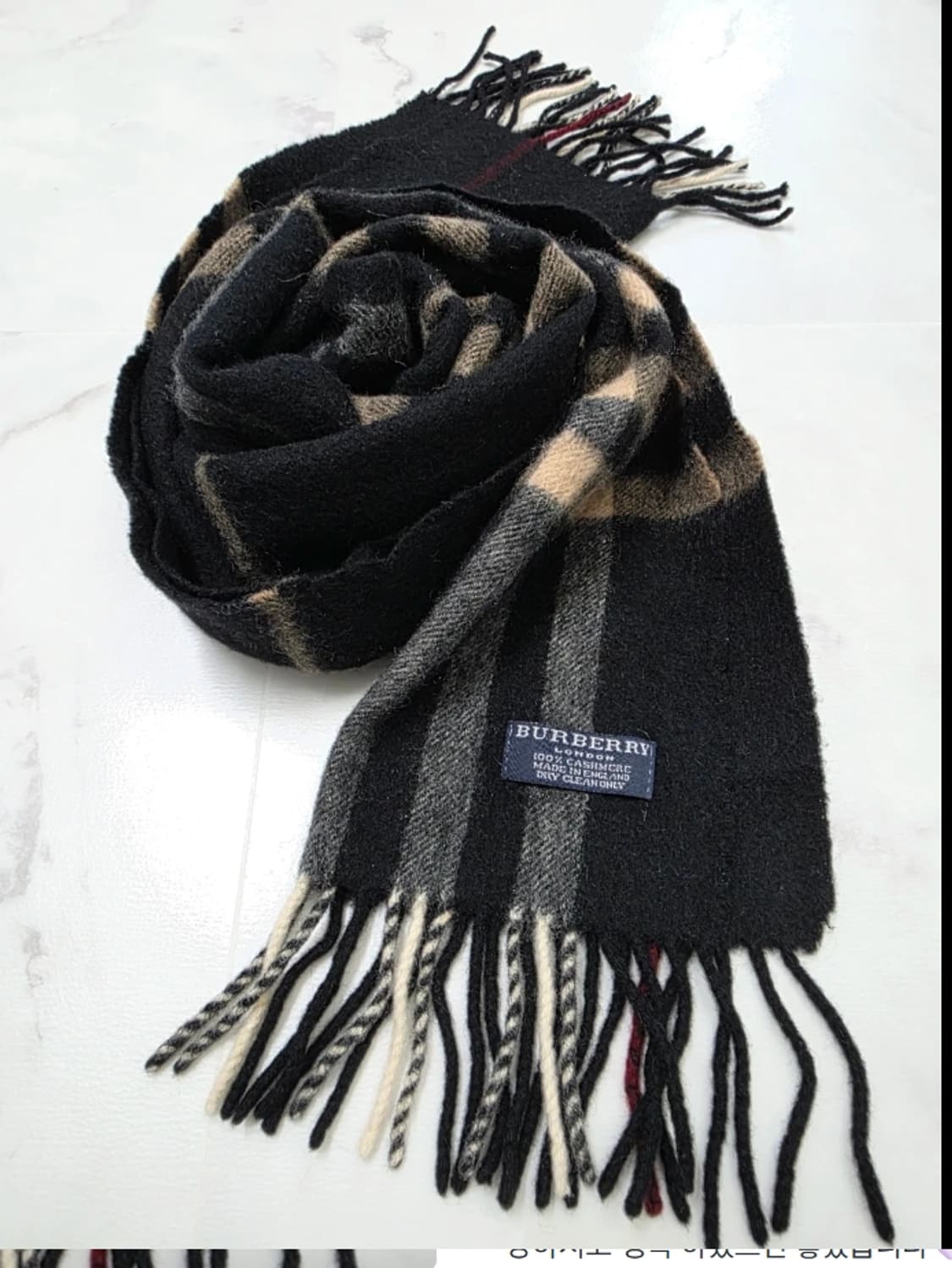 버버리 캐시미어 머플러 상품이미지3