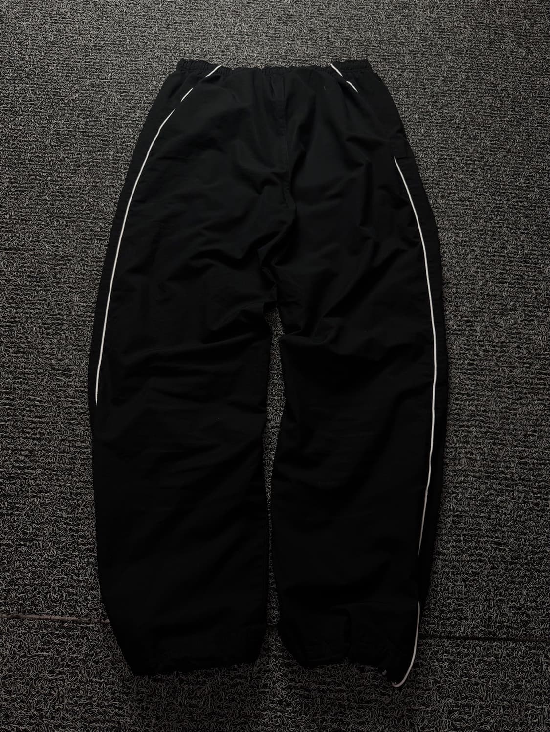 00s 나이키 올드스쿨 와이드핏 우븐 스트링 트랙팬츠 블랙 931 상품이미지3