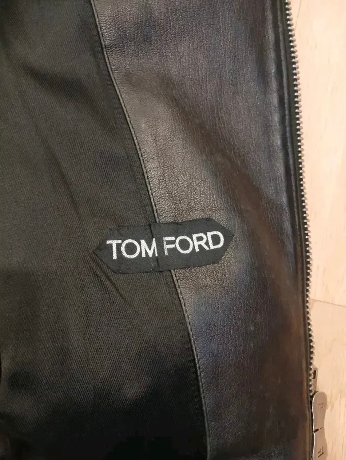 TOM FORD LEATHER BIKERS JACKET 상품이미지8