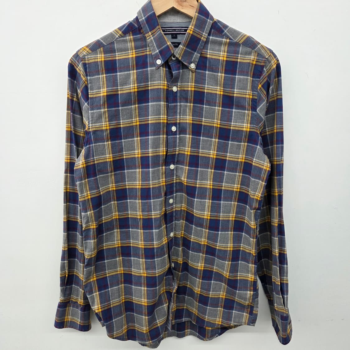 타미힐피거 체크 셔츠 남방 긴팔 남s 상품이미지2