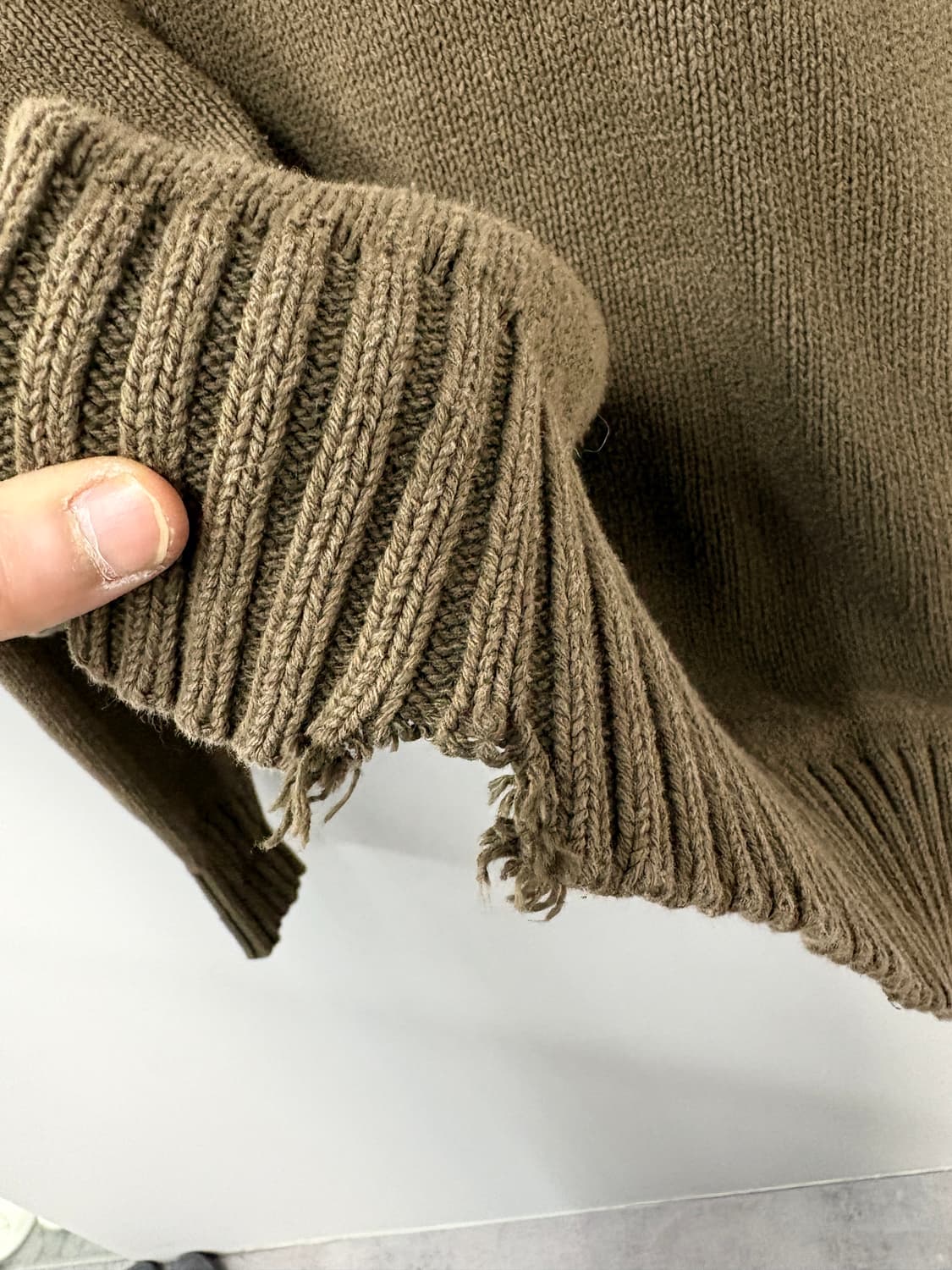 폴로랄프로렌 버건디포니 라운드넥 베이직 니트 A3689 상품이미지6