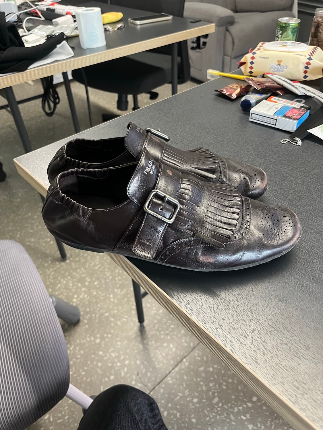 프라다 셔플 프린지 몽크 스트랩 270 상품이미지2