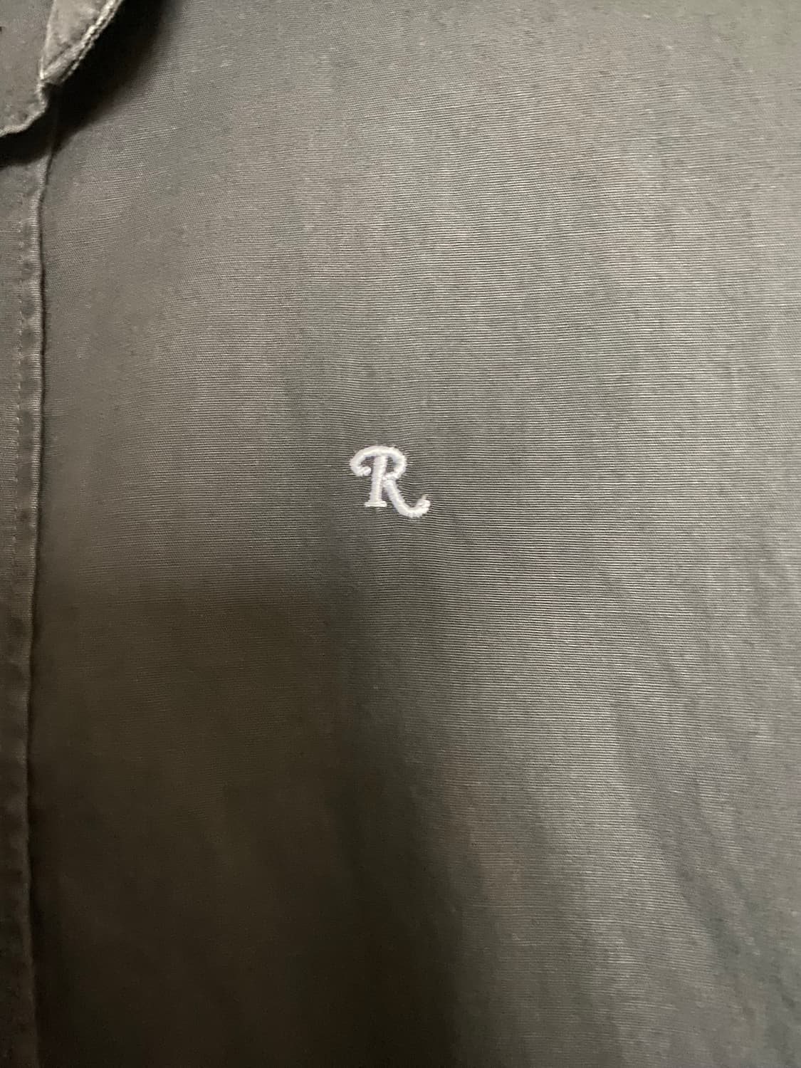 라프시몬스 r로고 셔츠 상품이미지2