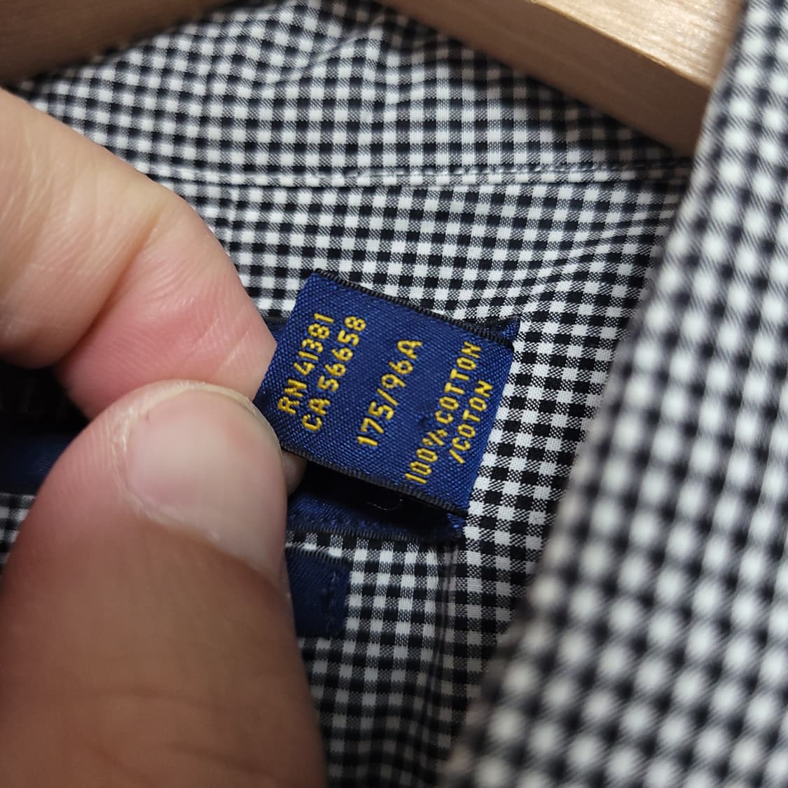 (M) POLO 폴로랄프로렌  체크긴팔셔츠 상품이미지4