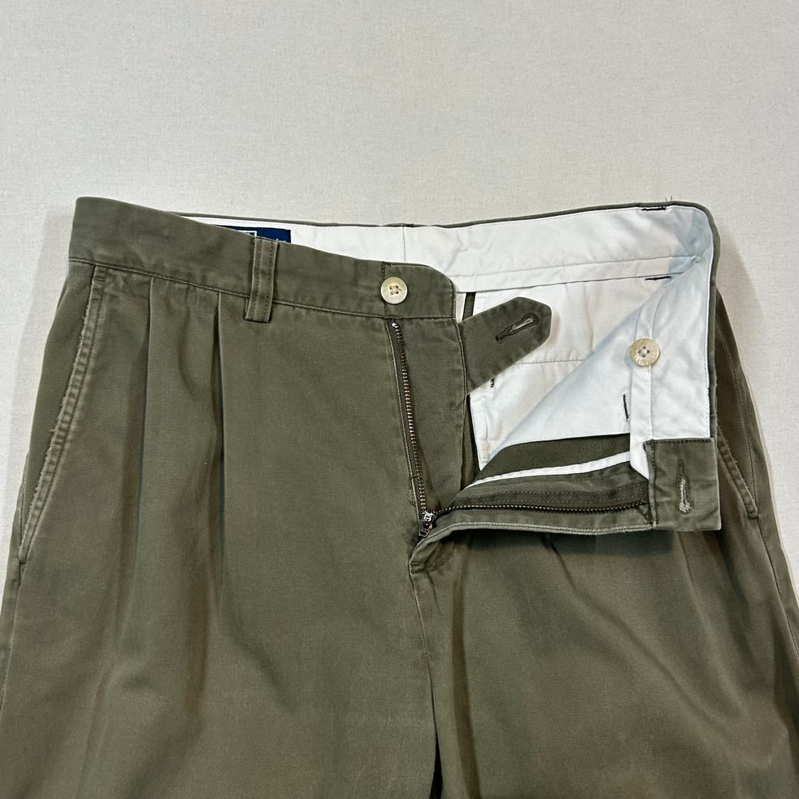 30inch) 폴로 랄프로렌 2T 클래식 박스로고 치노팬츠 면바지 카키 상품이미지7