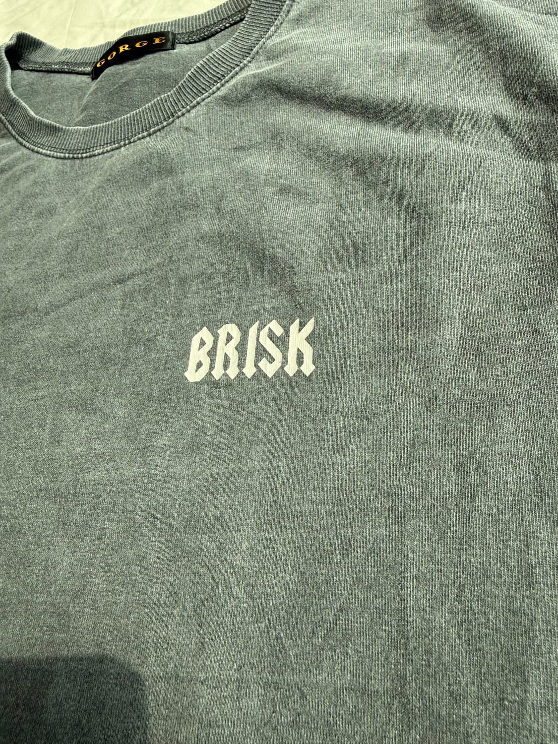 BRISK 챠콜 반팔 상품이미지3