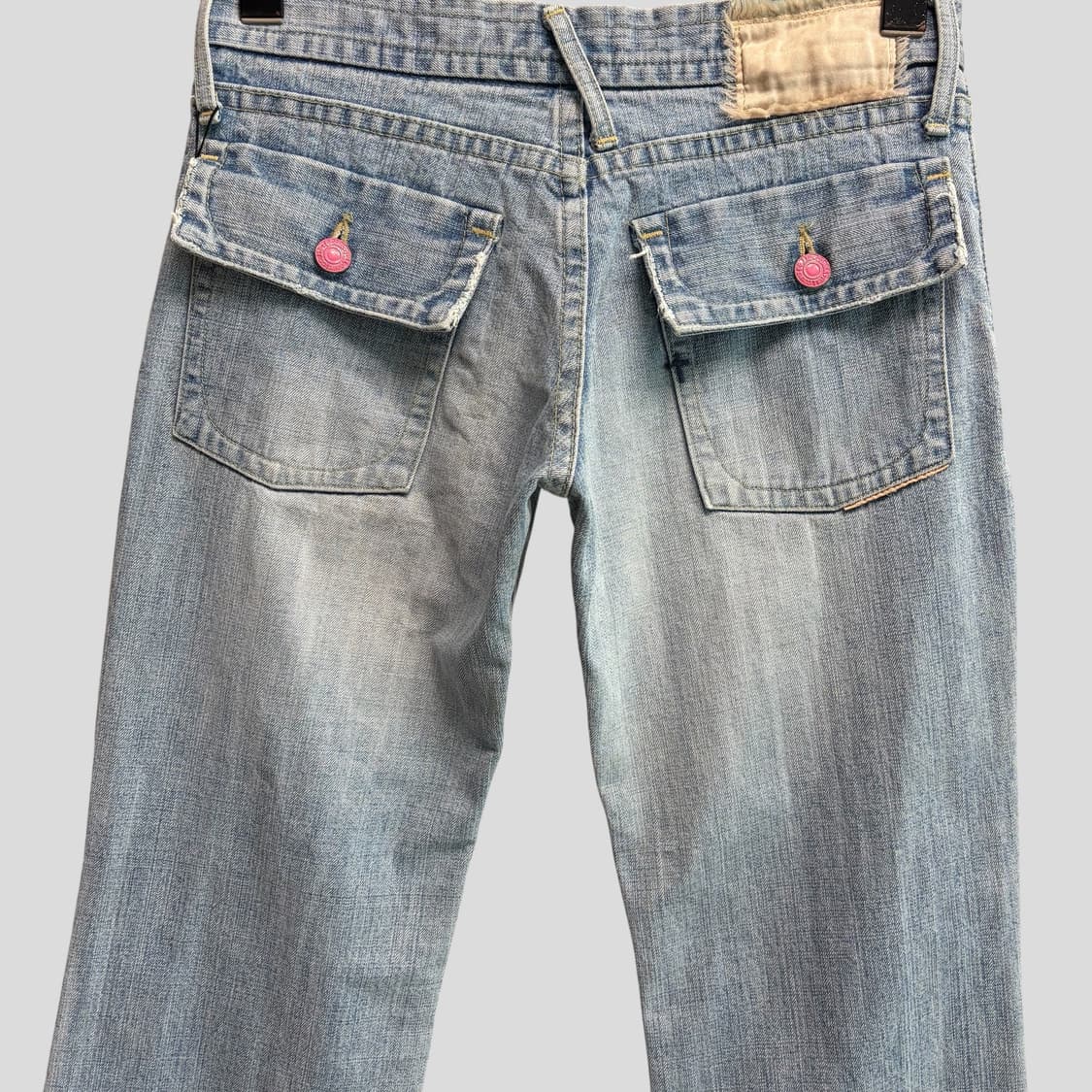 (여성24)풀카운트 로우라이즈 부츠컷 데님 청바지 상품이미지7