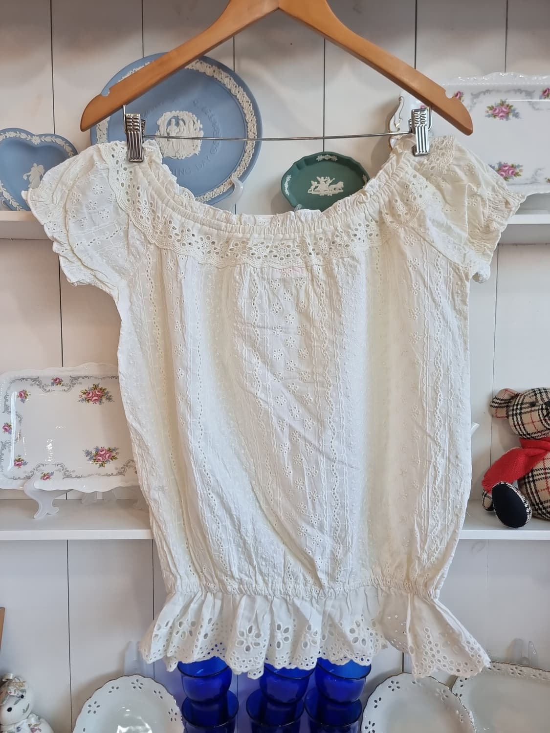 LIZ LISA, 리즈리사오프숄더 블라우스 상품이미지6