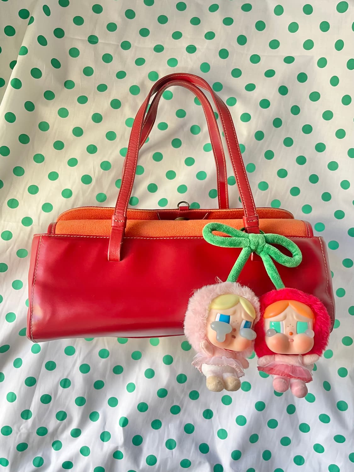 🍎 레드 애플 핸드백 상품이미지1