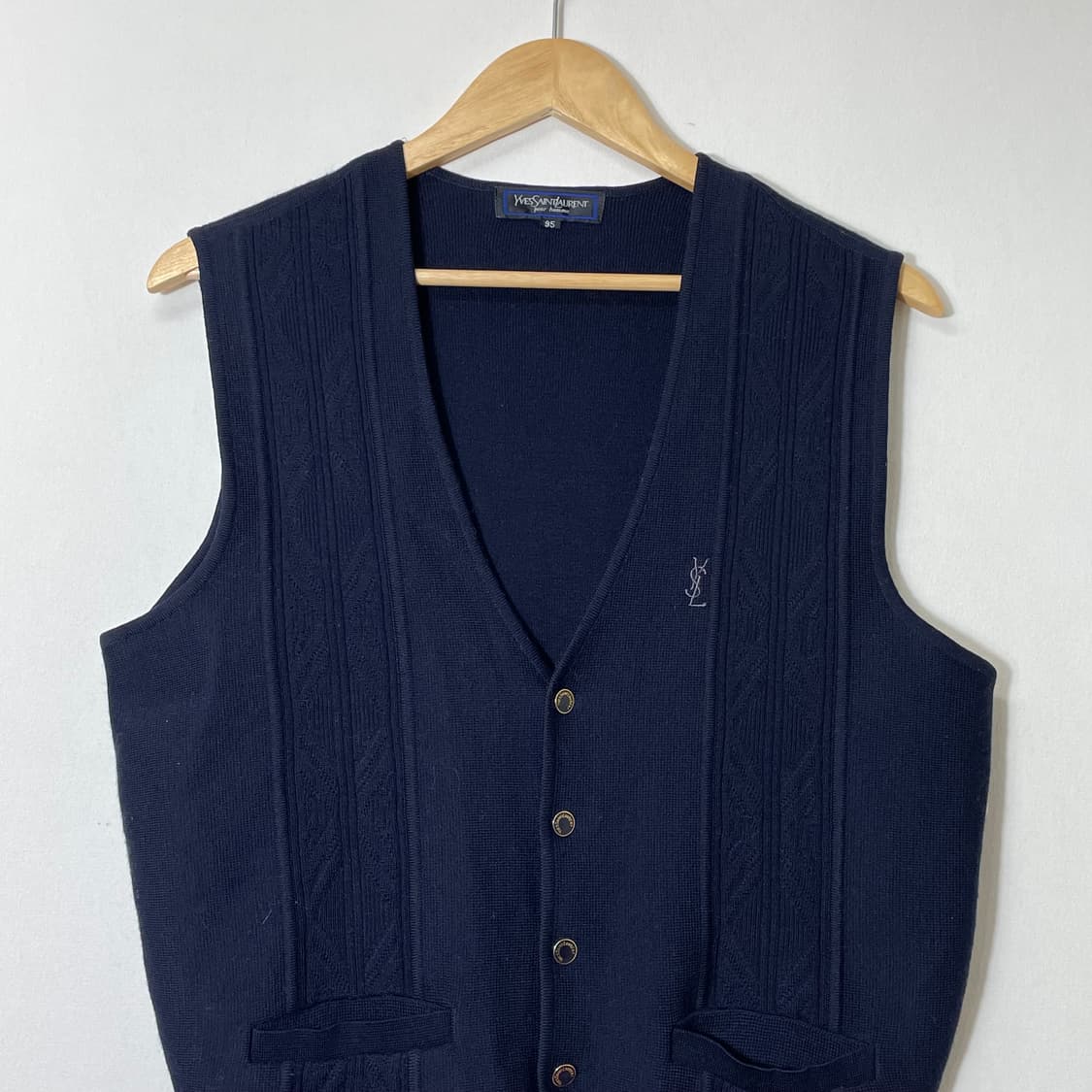 입생로랑 니트 베스트 M 상품이미지3