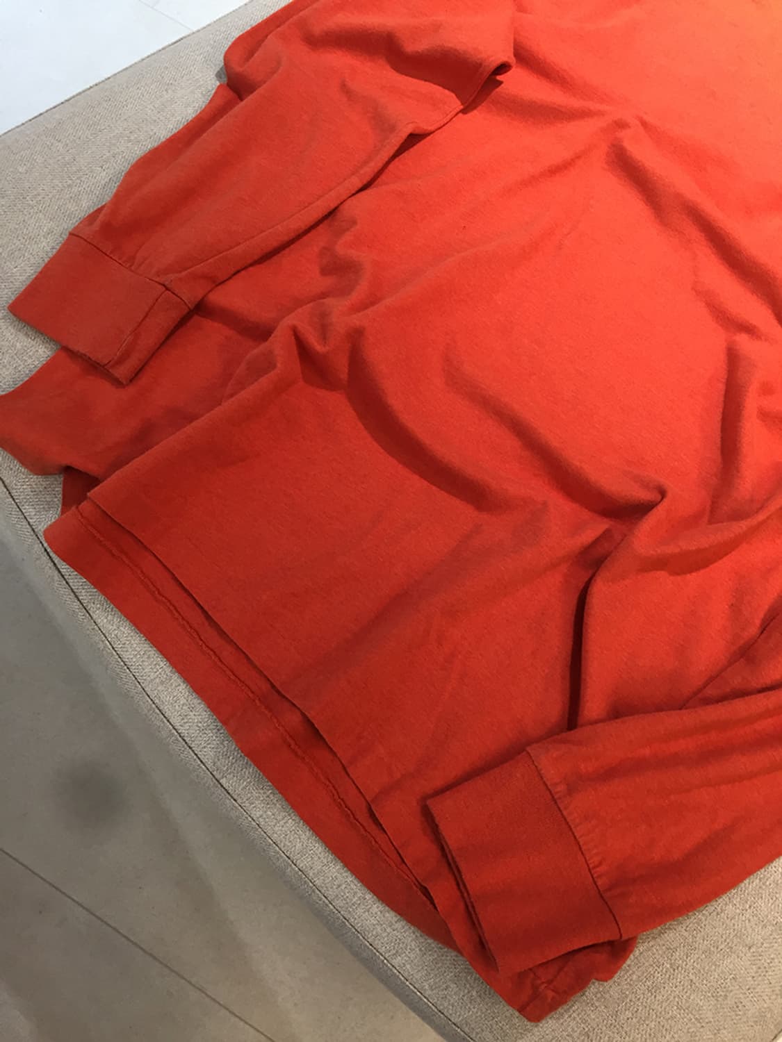 (MAN) 폴로랄프로렌 라운드 긴팔티 XL  상품이미지7