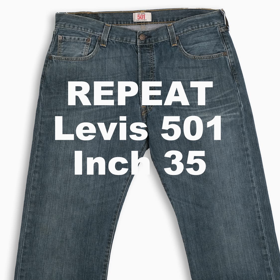 빈티지 리바이스 501 진청 35 인치 LV50136555 상품이미지1
