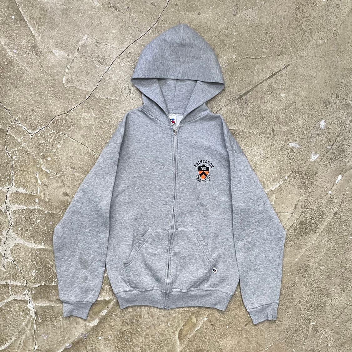 90's 러셀 스웻 집 후디 M 상품이미지1