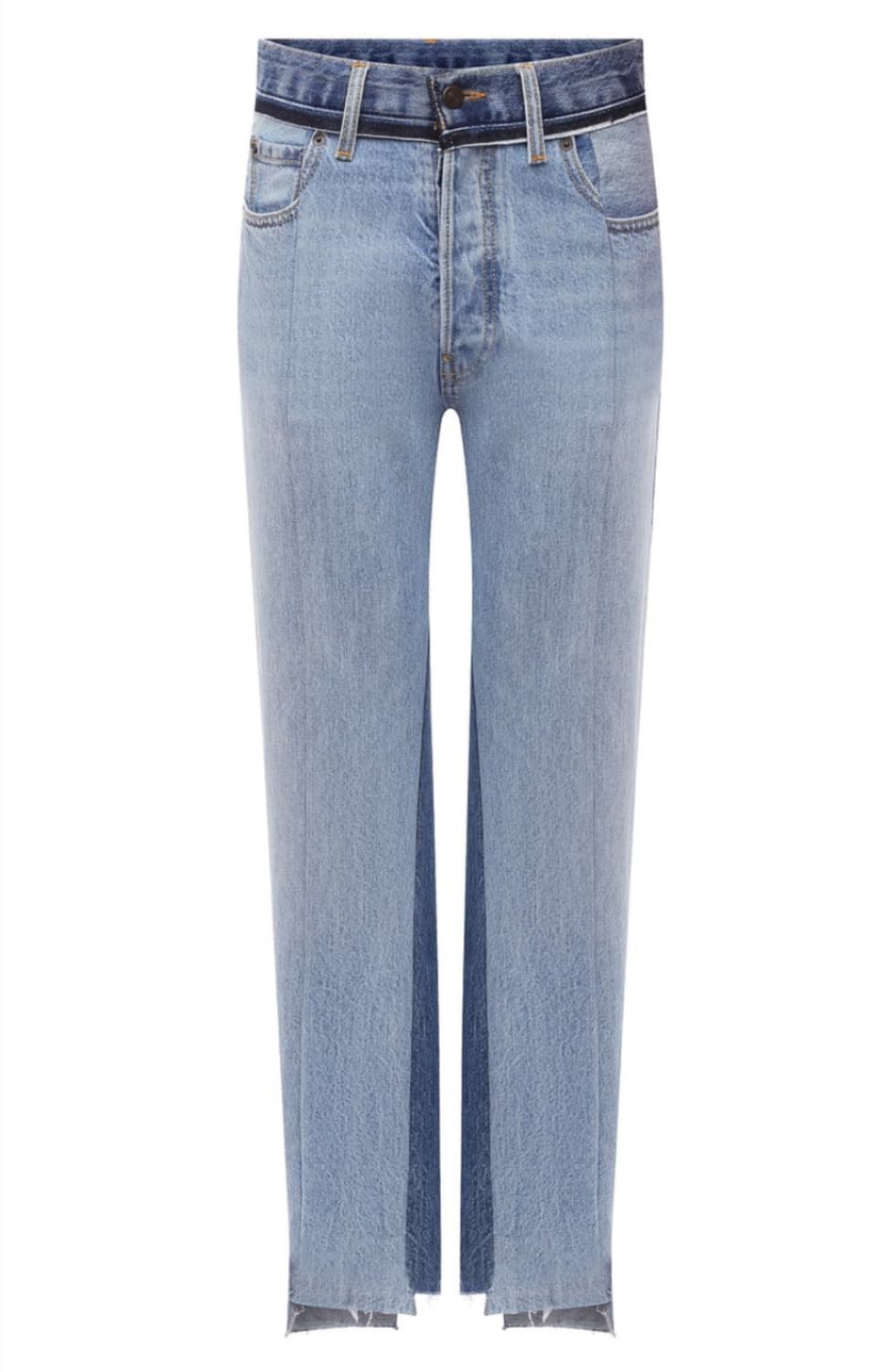 (새상품) 메종 마르지엘라 컨트라스 패널 스트레이트 진 상품이미지1