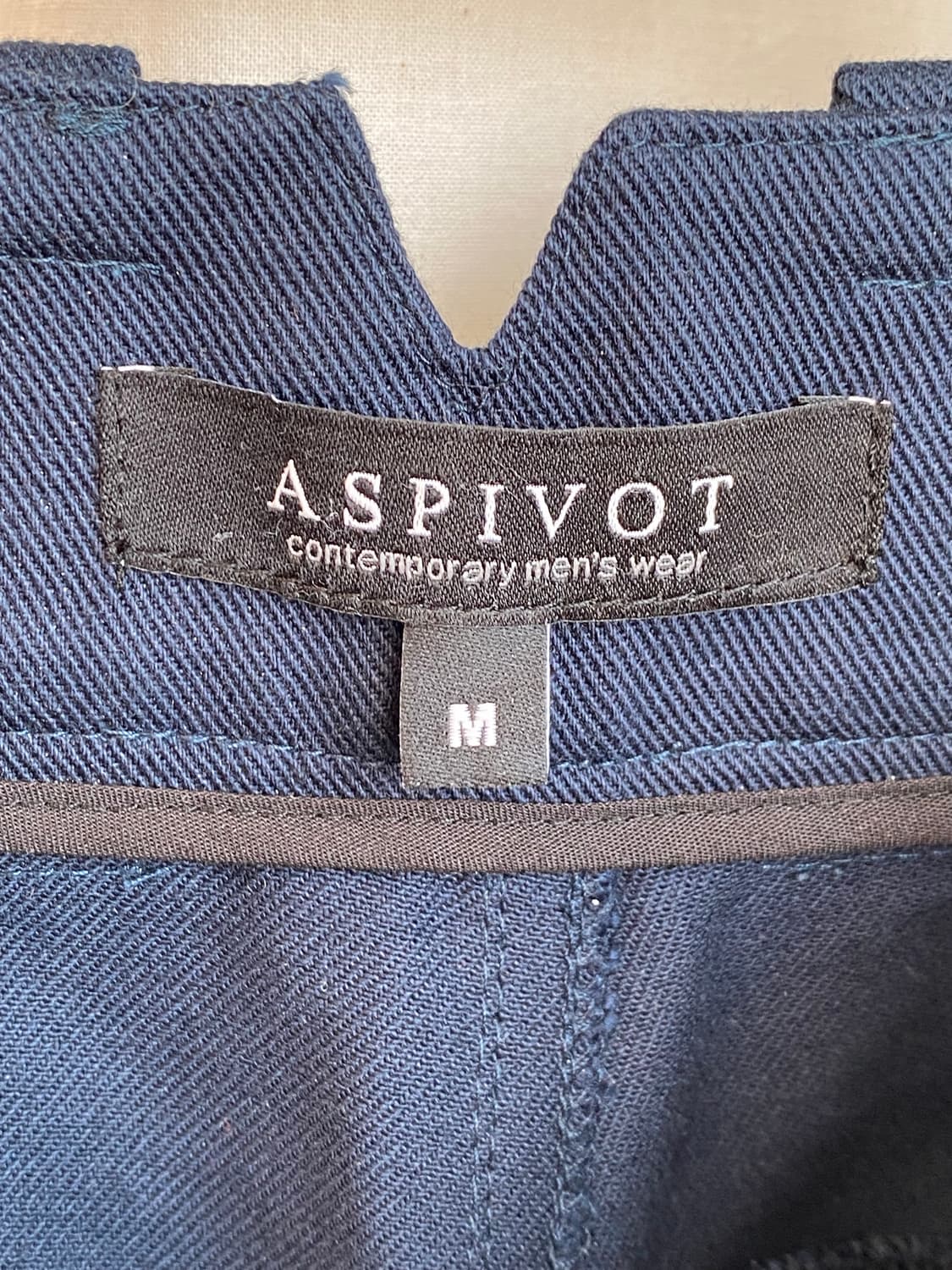 ASPIVOT 네이비 치노팬츠(MEN M) 상품이미지7