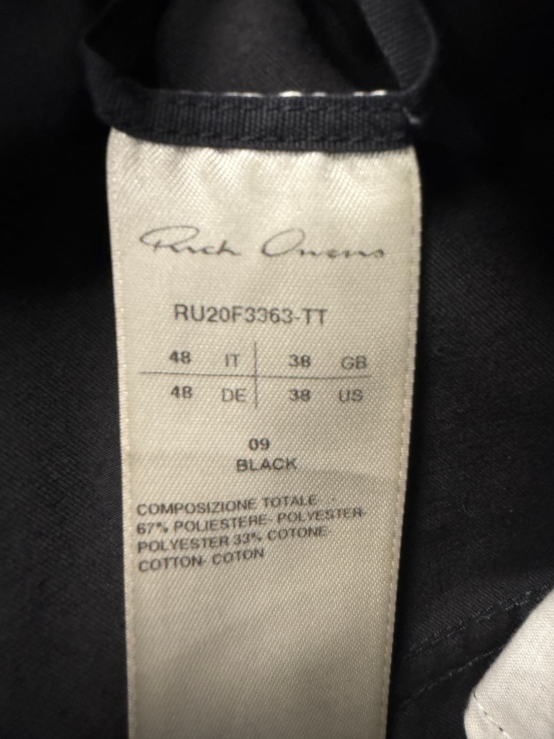 릭오웬스 RU20F3363-TT 상품이미지3