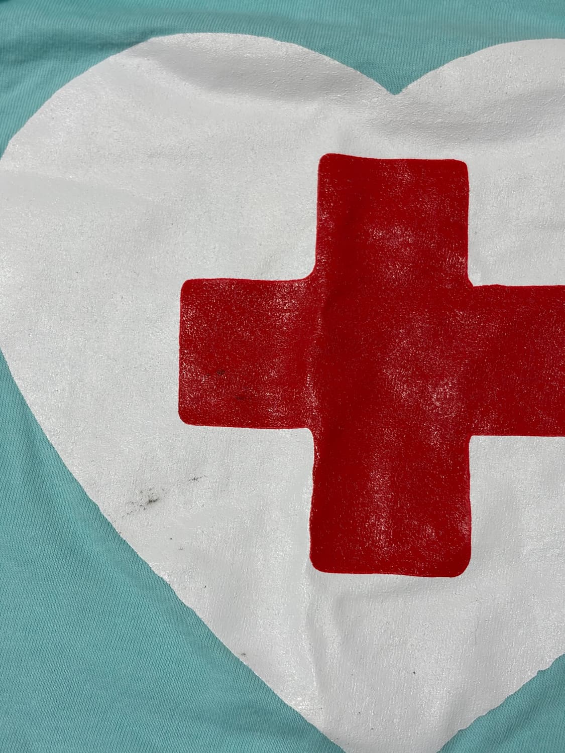 샵페어리 cross heart cut off t-shirt 상품이미지2