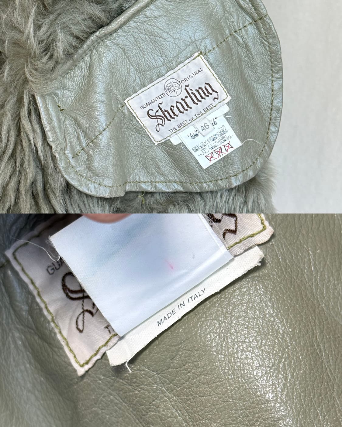 시어링 자켓 (Made in Italy) 상품이미지10