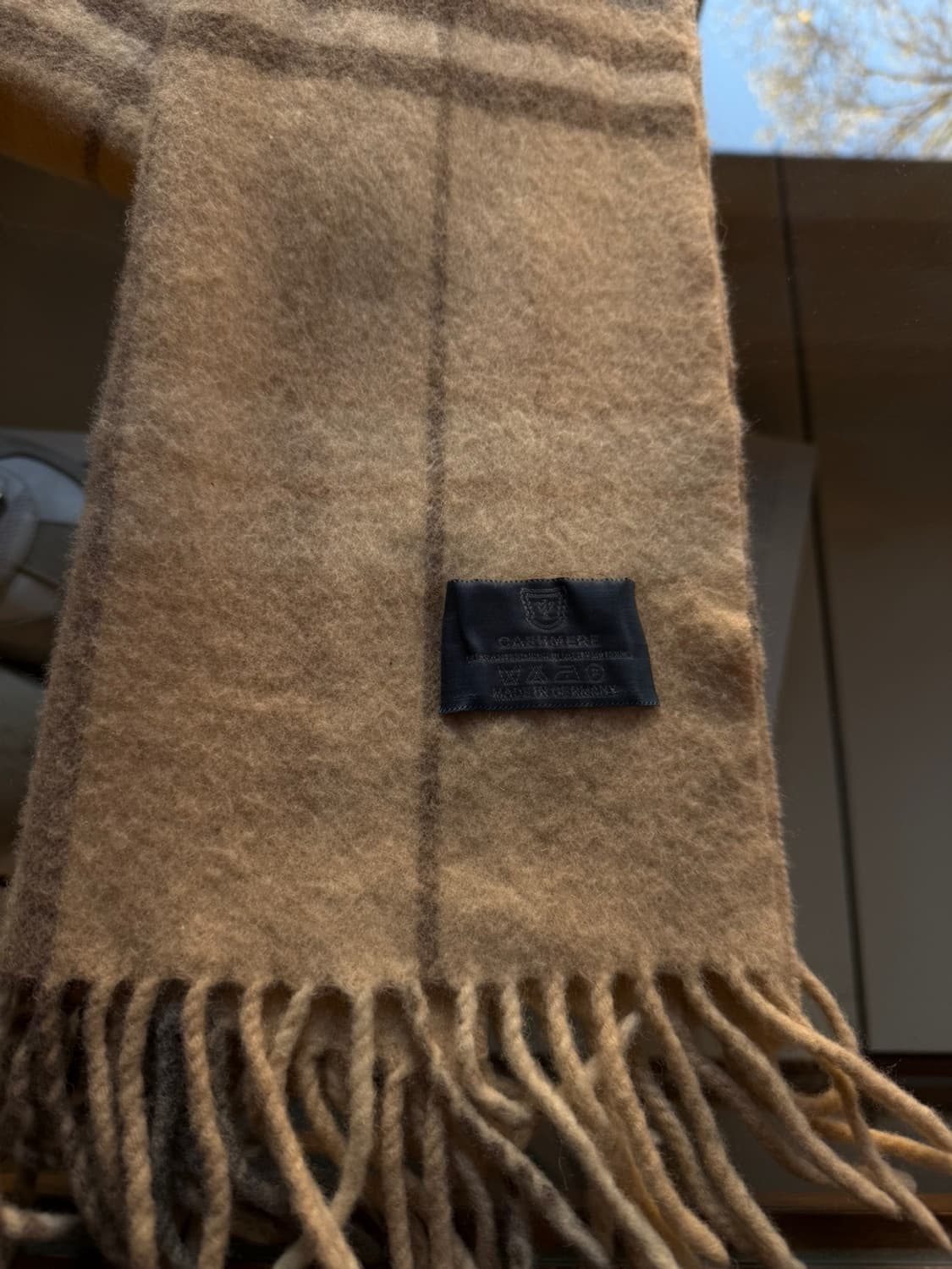 저먼 메이드 캐시미어 머플러 상품이미지5