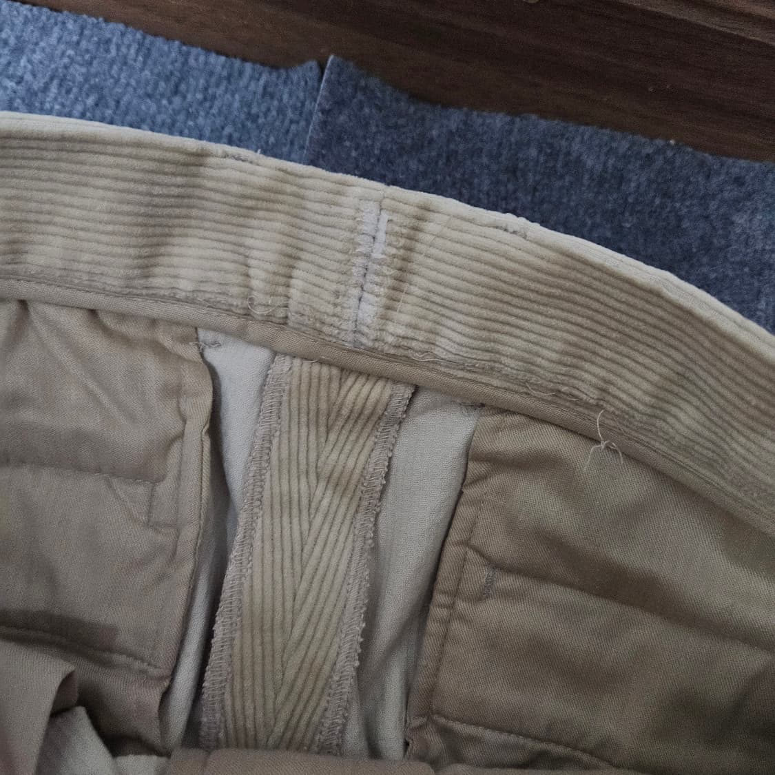 커스텀멜로우 코듀로이 세미와이드 팬츠(급처) 상품이미지4