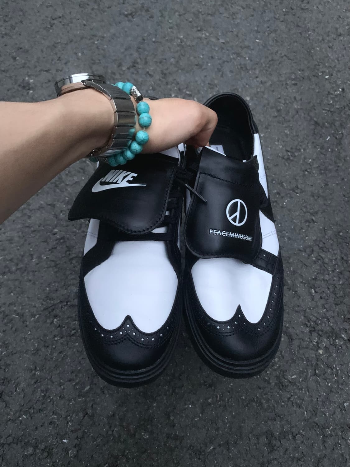 피스마이너스원 x 나이키 권도 Kwondo (black) 상품이미지1