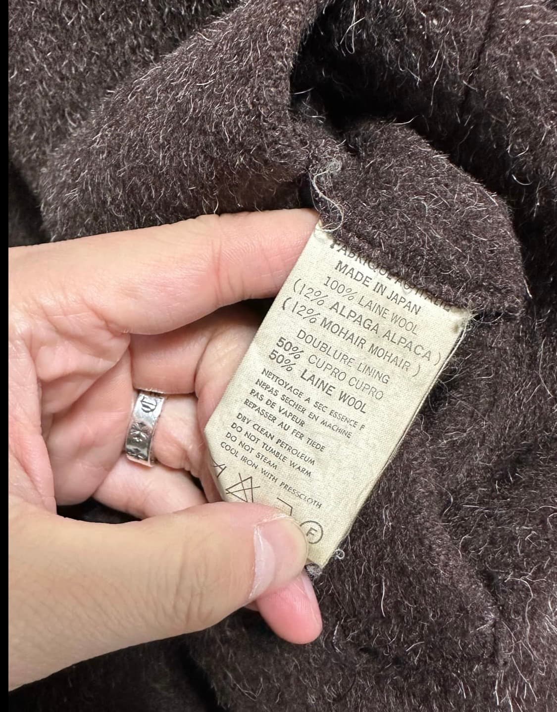 아담 엣 로페 울알파카 모헤어 코트 상품이미지7