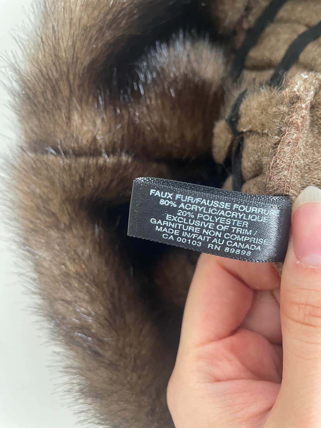 Parkhurst faux fur hat. 퍼 모자 상품이미지6