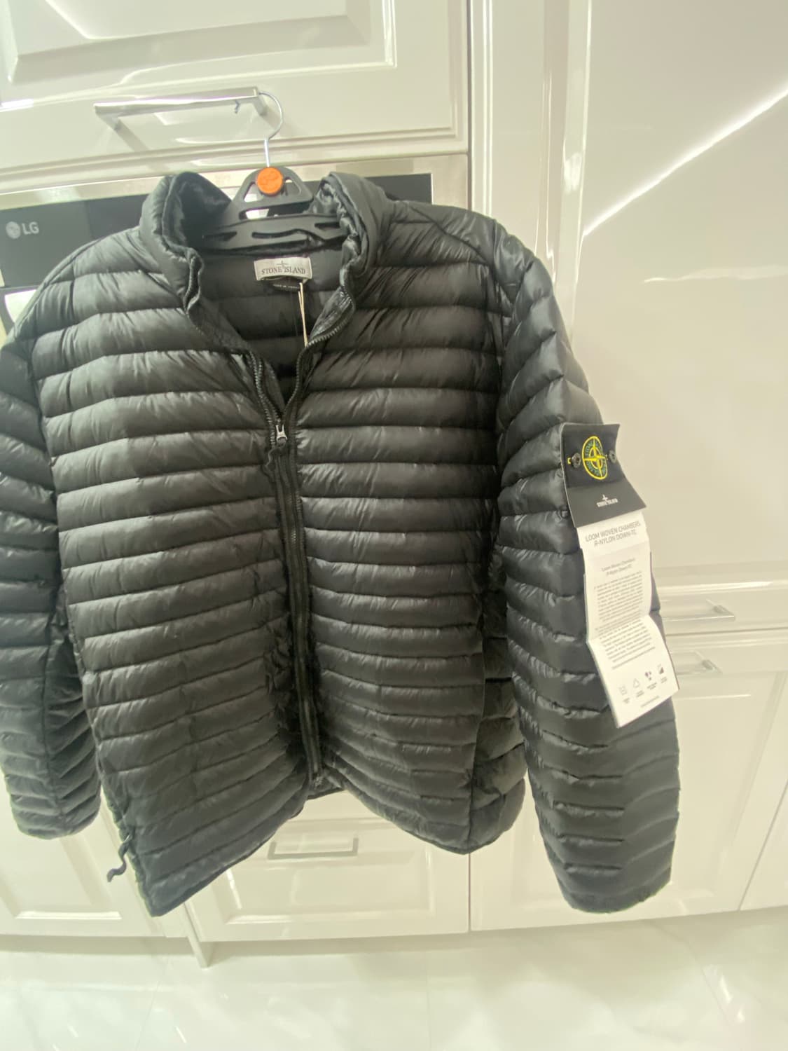 스톤아일랜드 룸우븐 경량패딩 3xl 블랙 판매합니다 상품이미지1