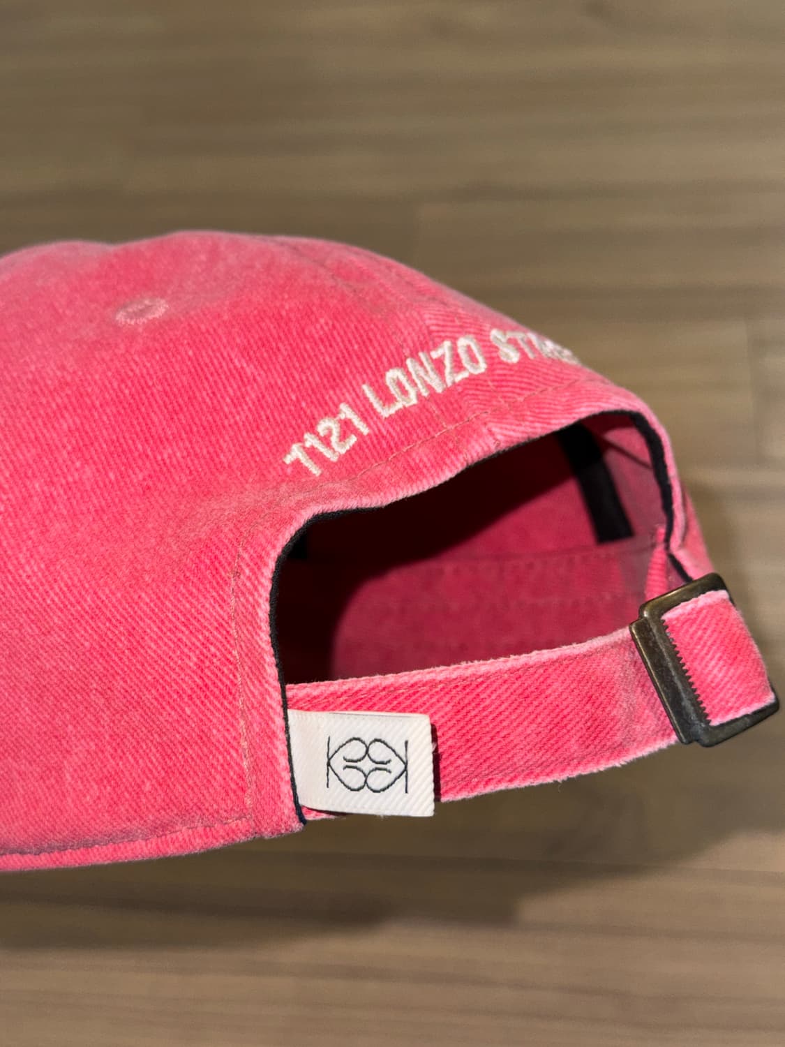 기준(Kijun) 미스테리 캡 유니섹스 라즈베리 코튼 볼캡 OS 상품이미지3