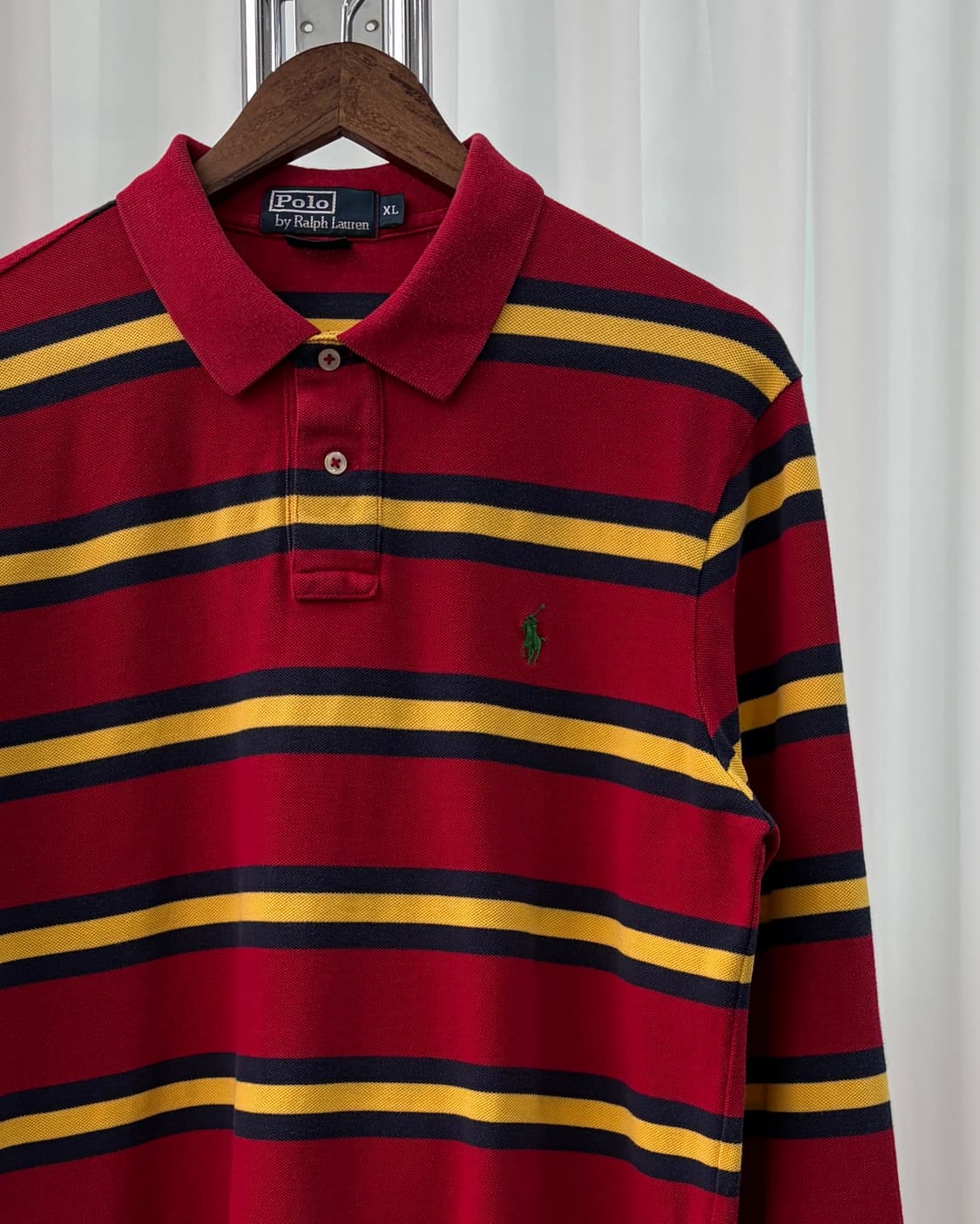 [L]폴로 랄프로렌 스트라이프 긴팔 티셔츠 상품이미지5