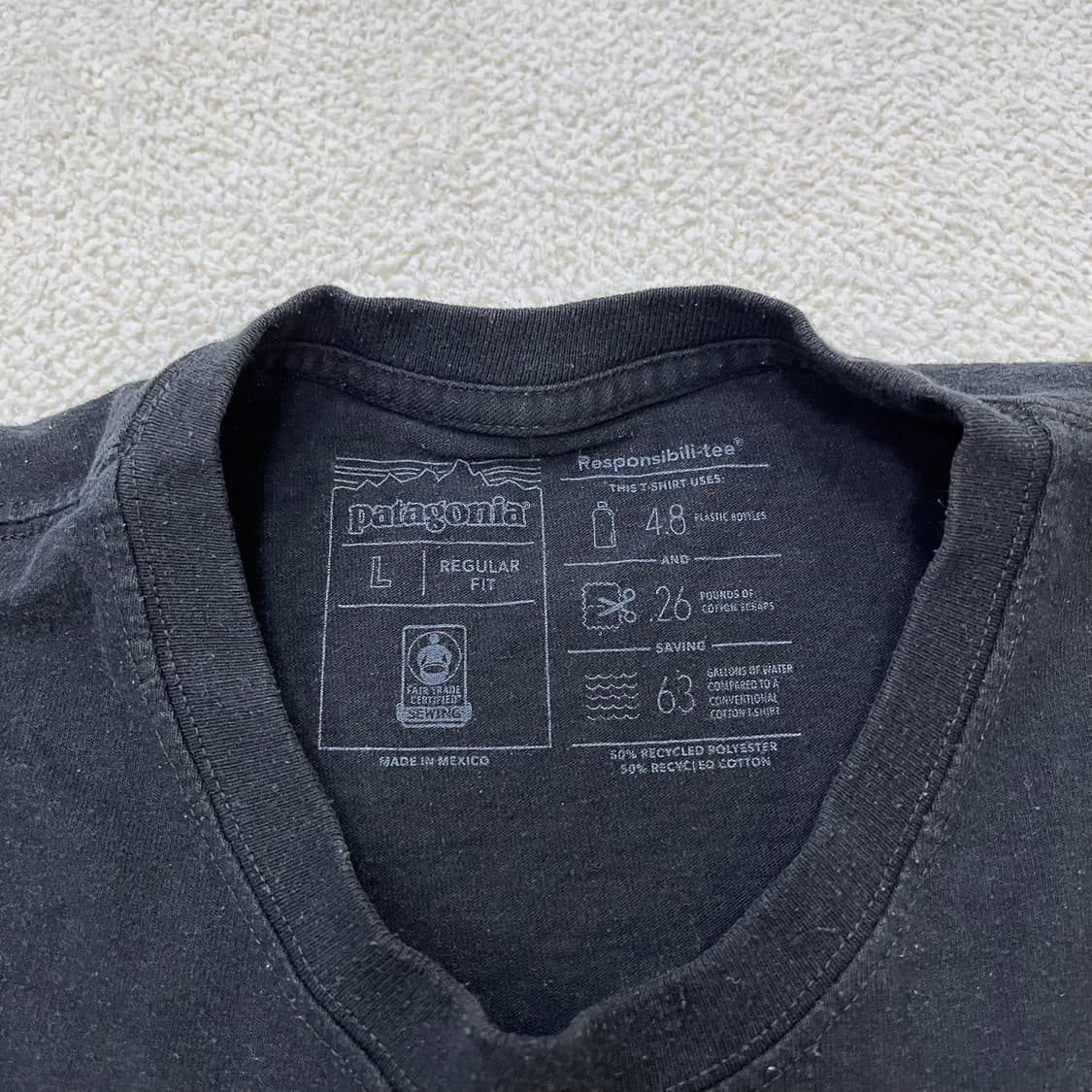 L 파타고니아 백로고 반팔 티셔츠 0406M 상품이미지2
