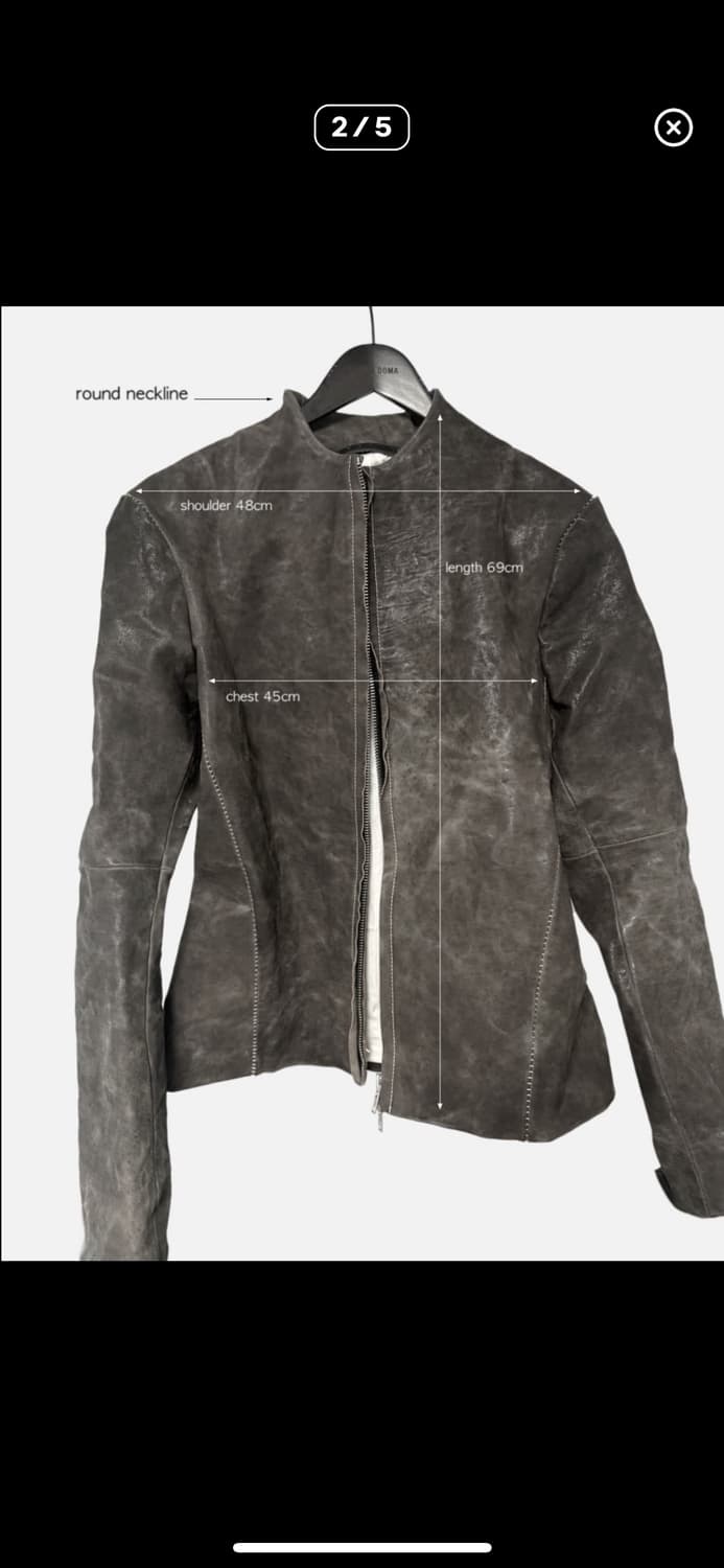 (구매)Obscur leather jacket 구합니다 상품이미지2