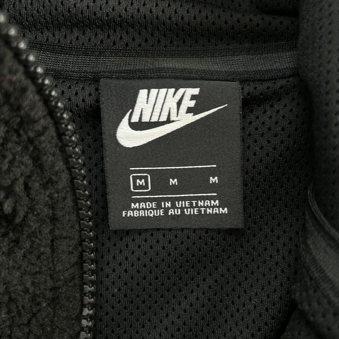 Nike 나이키 2-way 테크팩 블랙 후리스 후드집업 상품이미지5