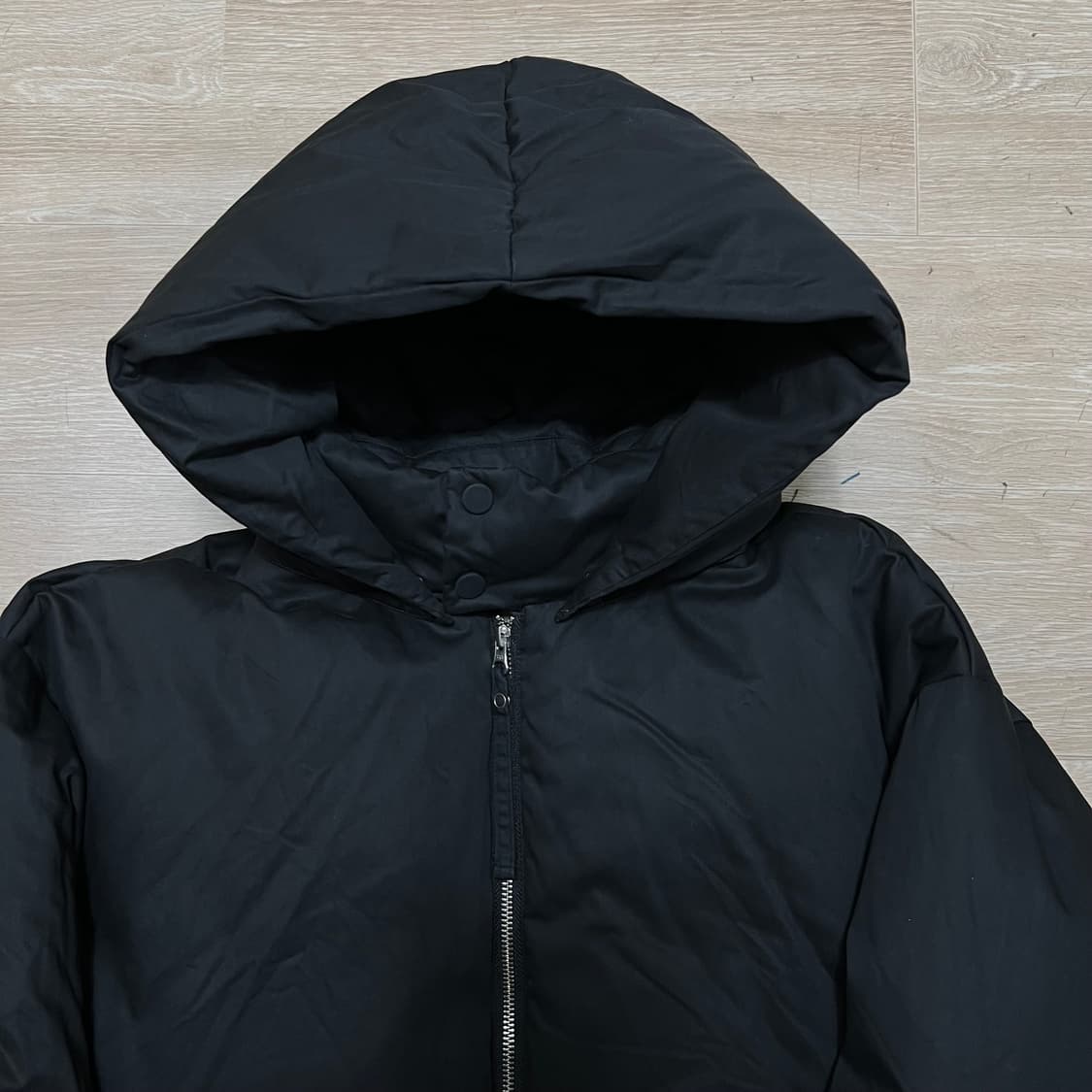 인사일런스 구스다운 후드 패딩 점퍼 [블랙] M/95 상품이미지2