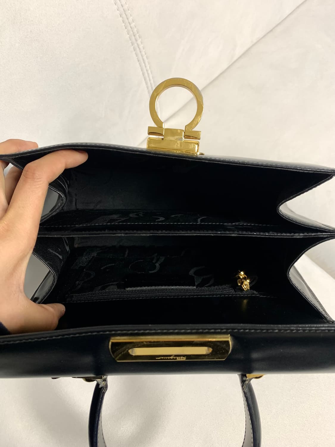 빈티지 페라가모 캘리 투웨이백 상품이미지9