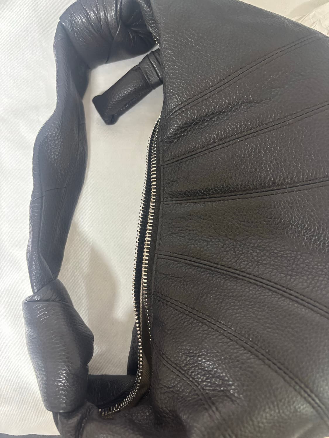 르메르 포춘백 미니 다크초코 (그레인레더) 정품 상품이미지2