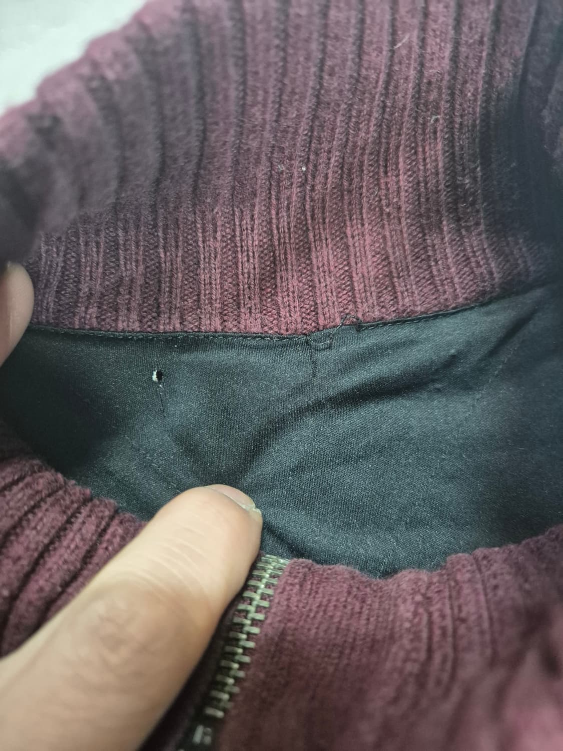 타미 니트집업 상품이미지3