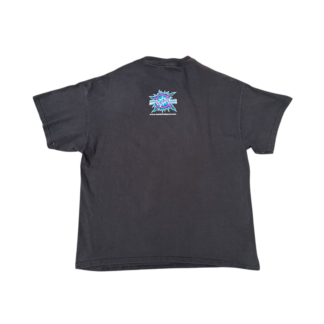 빈티지 00s TESLA Replugged 테슬라 밴드 티셔츠 상품이미지2