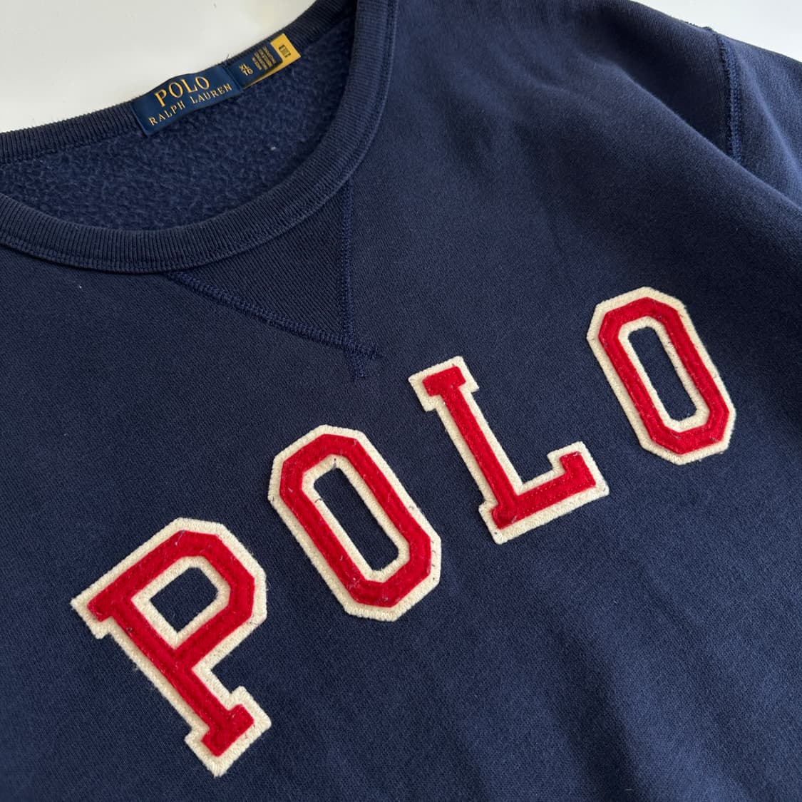 Polo 폴로 랄프로렌 현행QR polo 자수 크루넥 맨투맨 상품이미지3