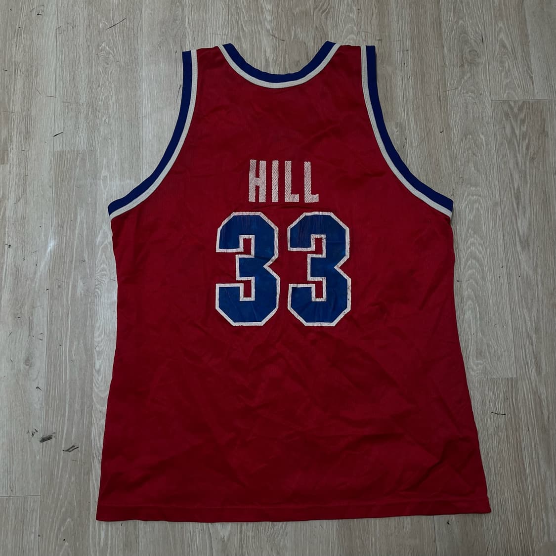 챔피온 NBA 90s 디트로이트 피스톤스 농구 유니폼 그랜트힐 48 상품이미지5