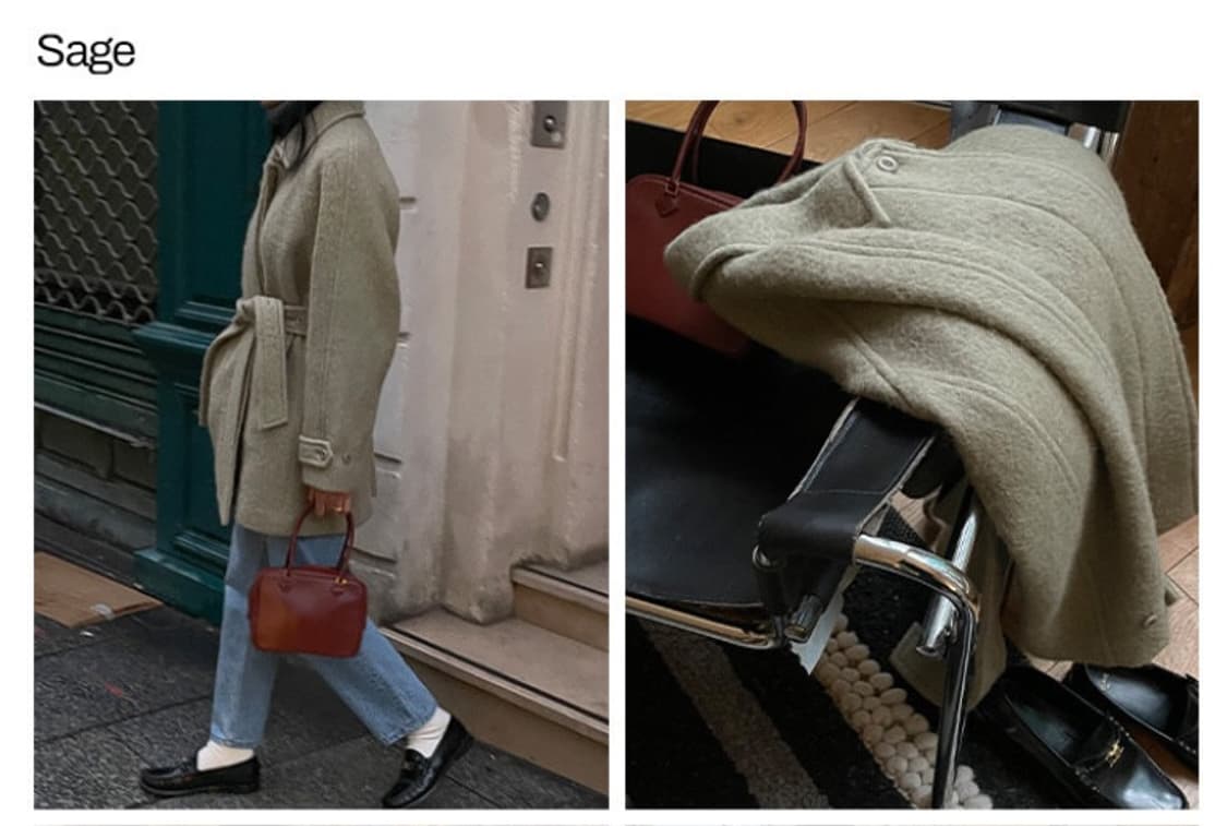 ORE Karen Boucle Mac Coat 상품이미지2