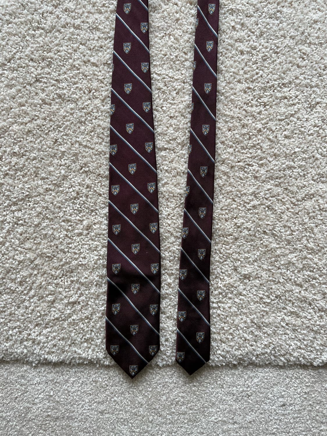 폴로 랄프로렌 핸드메이드 이태리 클럽 실크 타이 상품이미지3