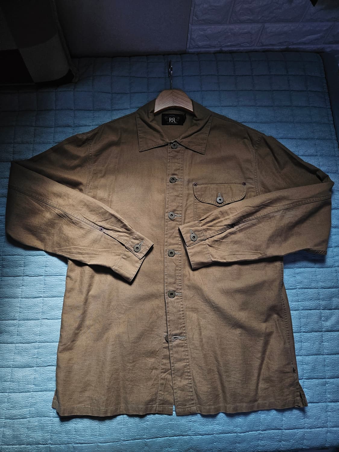 RRL 랄프로렌 워크 셔츠 브라운 상품이미지2
