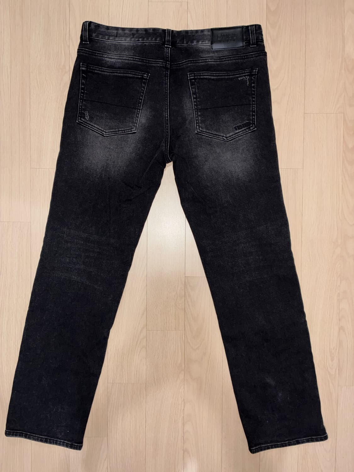 에비수 빈티지 흑청데님 상품이미지7