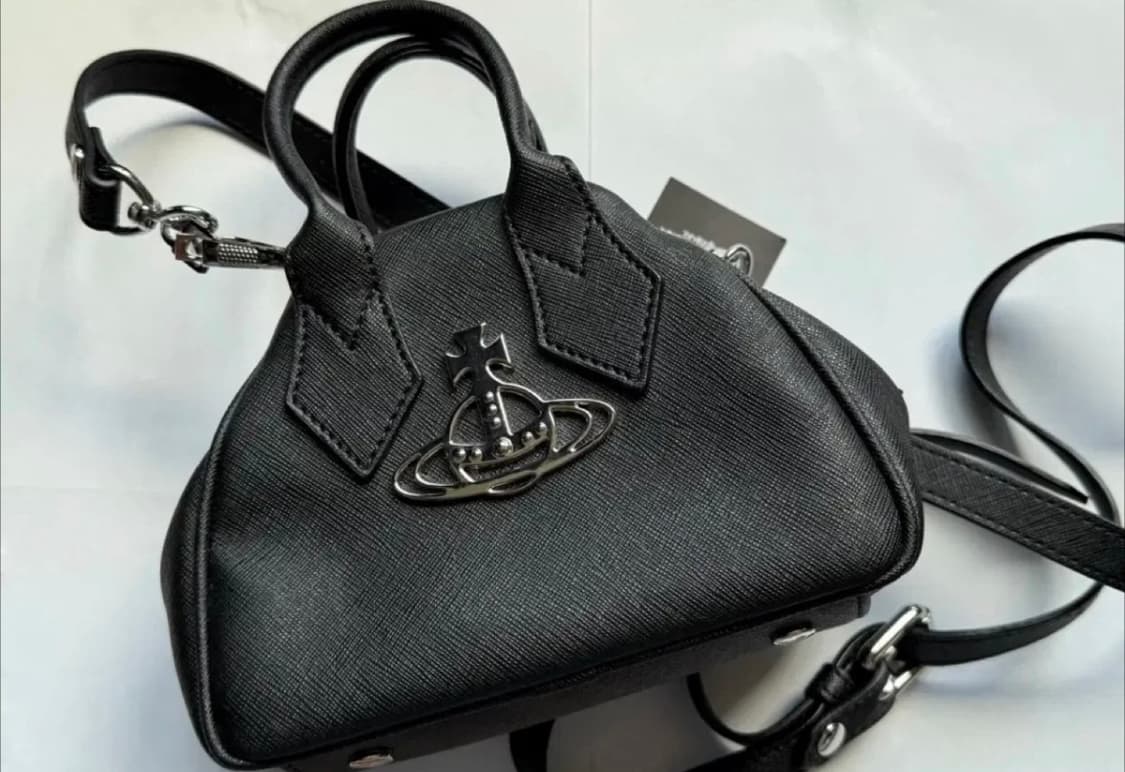 (전남친 선물) 비비안웨스트우드 야스민 미니백 블랙 상품이미지2