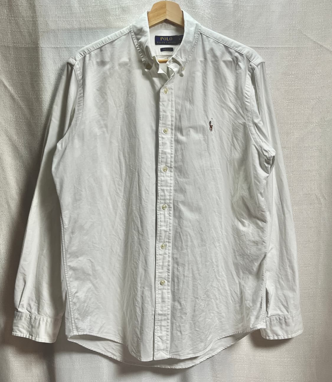 공용 폴로랄프로렌 신형 클래식핏 화이트 셔츠 남방 M 상품이미지1