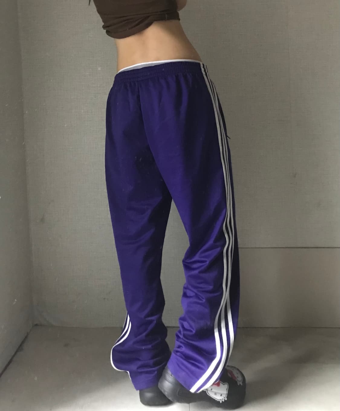 아디다스 퍼플 빅파이어버드 트레이닝 팬츠 상품이미지5