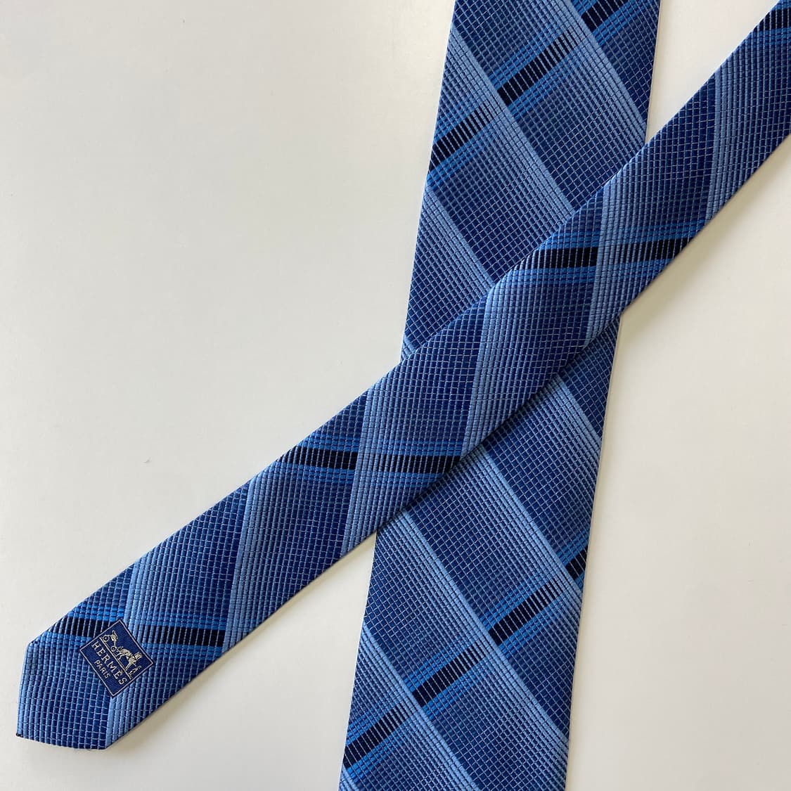 에르메스 명품 정품 넥타이(HERMES) 8.3cm 상품이미지4